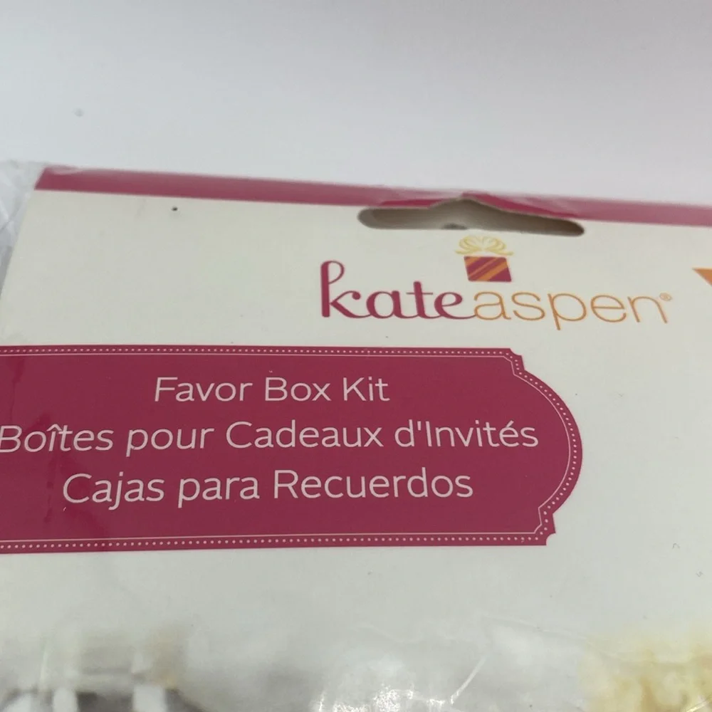 Kate Aspen cross favor boxes set 2 -24 each packages communion baptism wedding